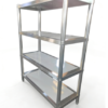 Stainless steel shelving