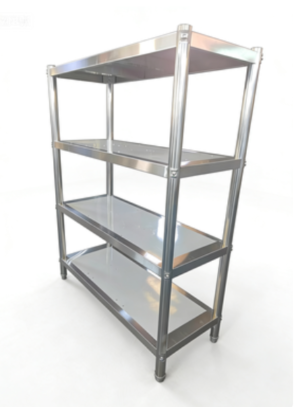 1 Stainless steel shelving