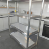 Stainless steel shelving