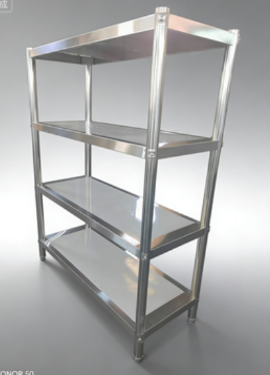Stainless steel shelving