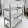 Stainless steel shelving