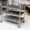 三层1 3-Tier Stainless Steel Utility Cart