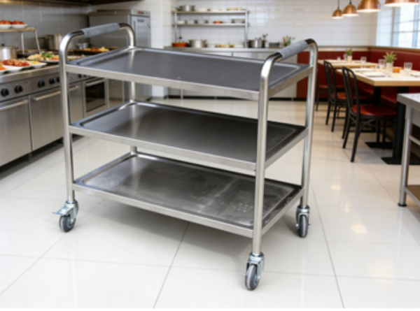 三层1 3-Tier Stainless Steel Utility Cart