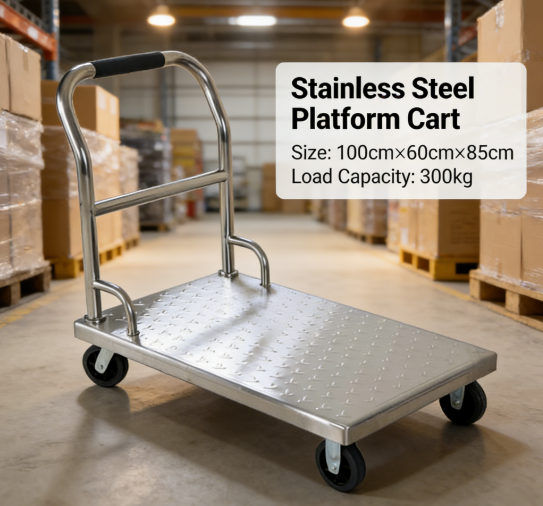 Stainless Steel Platform Truck