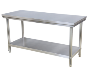 stainless steel workbench table cutting board
